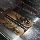出售:2014年云机850立式加工中心，发那科系统，三轴硬轨，可以试.
