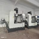 到货同款两台德扬850加工中心 三菱M70系统 三轴重型滚柱线轨 主.