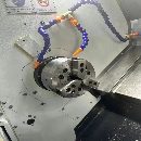 台湾友佳 FTC-350L精密数车控床/8寸卡盘2021年，.