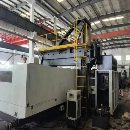 台湾友佳FV4224重型龙门加工中心，5度分自动铣头，BT5.