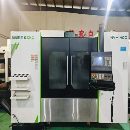 准新台湾珈玛HV-1400L加工中心，重型机自重9400KG安装.