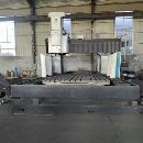 力冈4025数控龙门铣，BT50齿轮头，发那科plus系统，两.