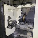 刚刚到货原装韩国威亚L300MC车铣复合，12寸液压中通卡.