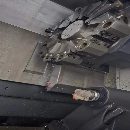 刚刚买下9.5成新韩国威亚E200A数控车、使用几百个小时.