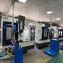 上市研发中心买下同款5台日本大隈款MXR-560V-e加工中.