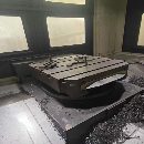 河南工厂刚买海天HUP80卧式加工中心，双工作台， 高配.