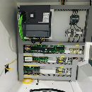 新到五台2025年安装少用855加工中心，三菱M80系统，BT.