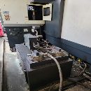 2019年出厂台湾原装高明KMC-2000SV龙门加工中心，工作.