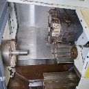 台湾原装程泰GCL-2L硬轨机。加工长度600。主轴鼻端：A.