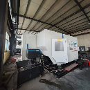 国盛HME-63卧式加工中心，23年出厂，30把刀库，工作台.