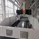 []上海永硕6032龙门加工中心发那科系统MFPLUSa法驱动BT5.