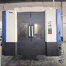 刚到货，高配原装韩国威亚双工位卧式加工中心，型号HS.