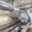 台湾原装程泰重型数控车床GS-6600L2，旋转直径1100mm.