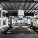 华特3026龙门加工中心，两线一硬导轨，BT50主轴齿轮头.