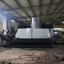 工期快到了台湾高明龙门机型：KCM-2000SV-P三硬轨法兰.