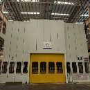 济南二机四点多连杆锻压线6000吨，五机联动。带自动化.