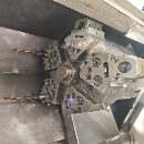 同款两台，韩国威亚E160C数控车床，8寸卡盘，10工位伺.