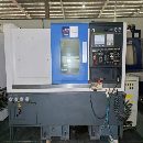 台湾原装进口东台TCS2000数控车床，8寸液压卡盘，回转.