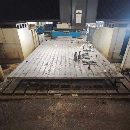 在位出售海天4028数控龙门加工中心发那科MF系统，工作.