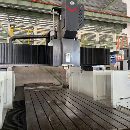 2018年海天4028龙门加工中心，两线一硬，发那科MF系统.