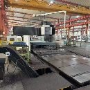 刚刚买下亚威6025龙门加工中心工作台2.4米6米，宽2.7.