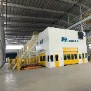 济南二机产机器人全自动冲压生产线年全新库卡7轴机器.