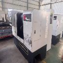 批发:同款四台，斜轨车床，线轨排刀，广数980系统，8.