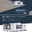 刚刚买下一台台湾原装绮发HE400双工位卧式加工中心、.