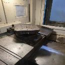 []刚刚买下一台台湾原装绮发HE400双工位卧式加工中心、.