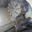 韩国原装威亚L280数控车床，配发那科系统，阿尔法驱动.