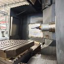 纽威HM1006H单工位卧加，发那科系统，BT50主轴10000转.
