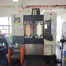 同款两台上海鼎亚850立式加工中心，三菱M80系统、三轴.