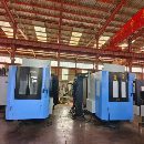 韩国原装斗山HM500双工位卧加，同款2台，FANUC31i系统.