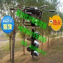 新款大马力四冲程挖坑机霸气十足动力更强劲