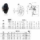 空压通轴离合器或离合器