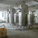 转让双效2吨外循环蒸发器/二手双效1-3000L不锈钢浓缩器