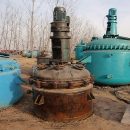 []转卖化工设备二手500L搪瓷反应釜