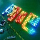 []威海厂家专业生产批发LED点阵发光字 外露灯发光字  楼体亮