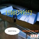 []13公分瓦楞岩棉夹芯板生产厂家 深红色瓦楞彩钢板规格1500