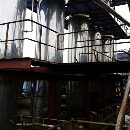 二手12.5吨四效降膜蒸发器/转让不锈钢四效蒸发器
