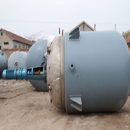 []出售二手1T10T不锈钢反应釜、搪瓷反应釜15066372657
